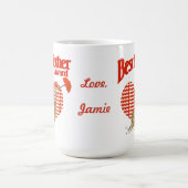 Beste moederonderscheiding koffiemok (Center)