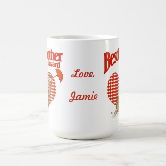 Beste moederonderscheiding koffiemok (Center)