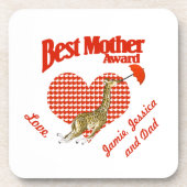 Beste moederonderscheiding onderzetter (Voorkant)