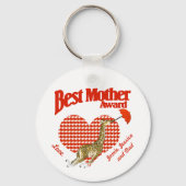 Beste moederonderscheiding sleutelhanger (Voorkant)
