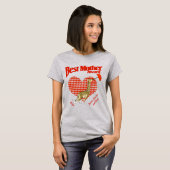 Beste moederonderscheiding t-shirt (Voorkant volledig)