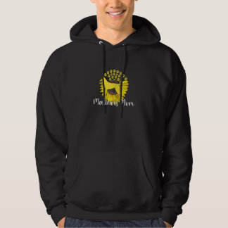 Beste Moeders Malinois Moeder Zonnebloem Hondenpot Hoodie