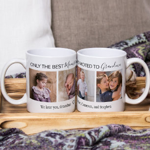 Beste moeders worden bevorderd tot oma 4 foto koffiemok