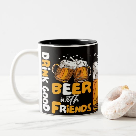 Beste mok Beer Liefhebber cadeau (Met donut)