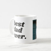 Beste Mok van de Foto Koffie van Pap Ever (Voorkant links)