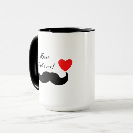 Beste Mok van de Vaderdag van de Vader (Voorkant links)