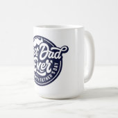 Beste Mok van Pap Ever Vaderdag Coffee (Voorkant rechts)