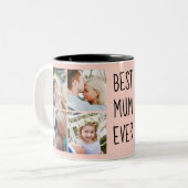 Beste Mok voor aangepaste foto's van mama ooit (Voorkant links)