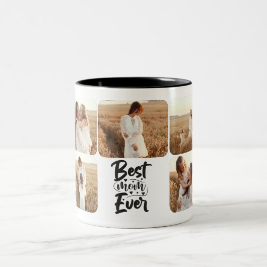 Beste Mok voor aangepaste foto's van mama ooit (Center)
