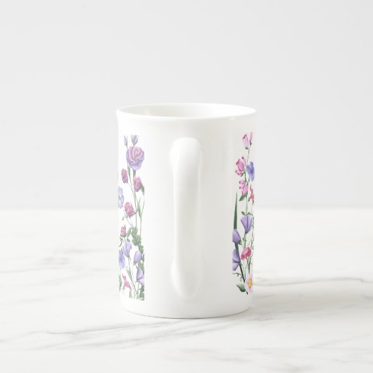 Beste Mok voor Mam Ever Spring Summer Garden Flowe (Achterkant)