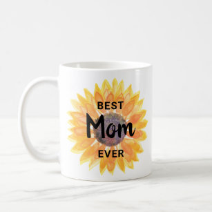 Beste Mok voor mamma Ever Yellow Sunflower Coffee