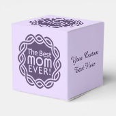 BESTE MOM aangepaste gunst dozen Bedankdoosjes (Achterkant)