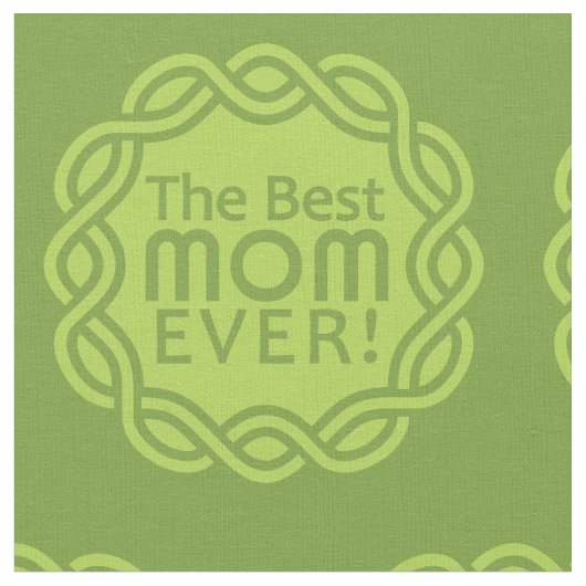 BESTE MOM aangepaste kleur stof (Close Up)