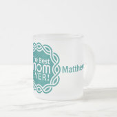 BESTE MOM aangepaste monogram mokken (Voorkant rechts)