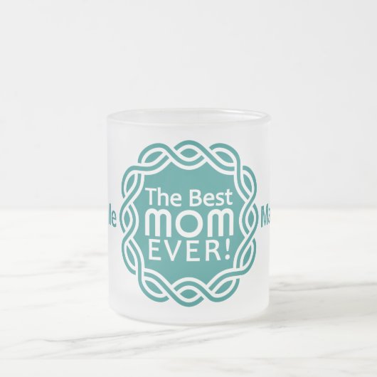 BESTE MOM aangepaste monogram mokken (Center)