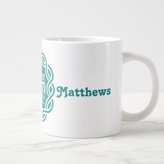 BESTE MOM aangepaste monogram mokken (Rechts)