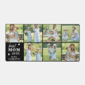 Beste MOM Ever Custom 7 Fotocollage gepersonalisee Bureaumat (Voorkant)
