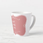 BESTE MOM EVER!PINK LIJST FROSTED LATTE MOK (Rechterhoek)
