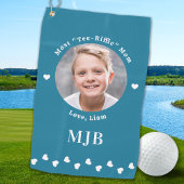 Beste MOM Golfer aangepaste foto gepersonaliseerd  Golfhanddoek