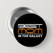 Beste MOM in de Button van de melkweg (Voorkant /achterkant)