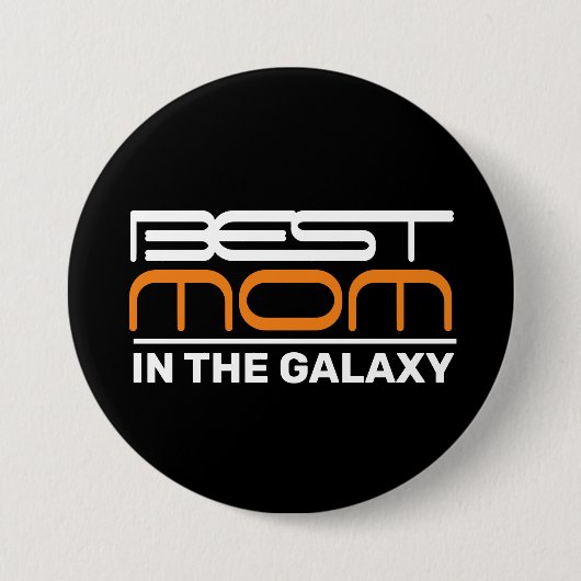 Beste MOM in de Button van de melkweg (Voorkant)