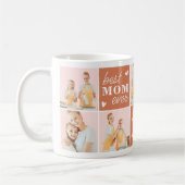 Beste MOM ooit gepersonaliseerde Monogram fotocoll Koffiemok (Links)