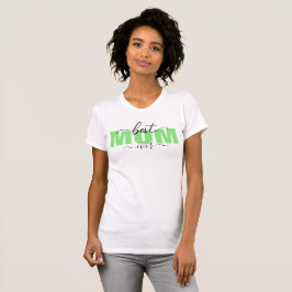 Beste MOM ooit, Groene, Kinder Namen T-shirt