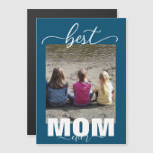 Beste MOM ooit Kinder Foto Moederdag (Voorkant / Achterkant)