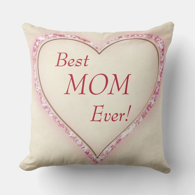 Beste MOM ooit Kussen (Voorkant)