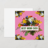 BESTE MOM OOIT MOEDERDAG GIFT (Voorkant / Achterkant)