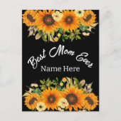 BESTE MOM OOIT MOEDERDAG GIFT BRIEFKAART (Voorkant)