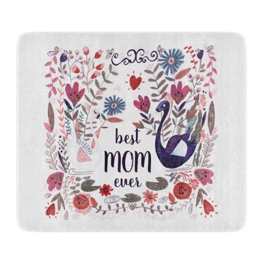 Beste MOM ooit | MOEDERDAG | Snijraad Snijplank (Voorkant)