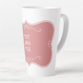 BESTE MOM OOIT!PINK LIJST FROSTED LATTE MOK (Rechterhoek)