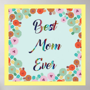 BESTE MOM OOIT POSTER