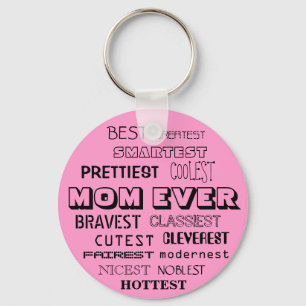 BESTE MOM OOIT-SLEUTELHANGER SLEUTELHANGER