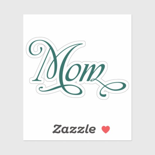 Beste MOM ooit Sticker (Vel)