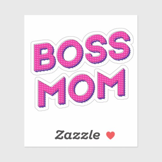 Beste MOM ooit Sticker (Vel)