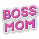 Beste MOM ooit Sticker (Voorkant)