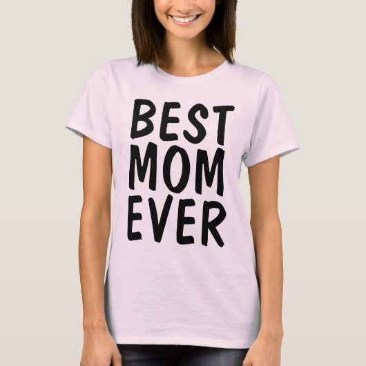 BESTE MOM OOIT T-Shirts (Voorkant)