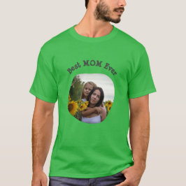 Beste MOM ooit uploadt uw vierkante familiefoto T-shirt
