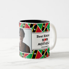 BESTE MOM ST KITTS Foto Tweekleurige Koffiemok