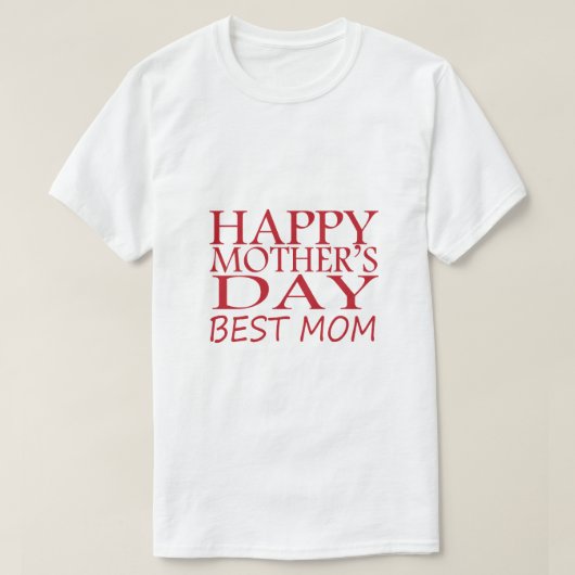 BESTE MOM T-SHIRT (Design voorkant)