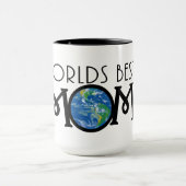 Beste MOM van werelden Mok (Midden)