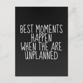 Beste momenten Inspirerend Briefkaart