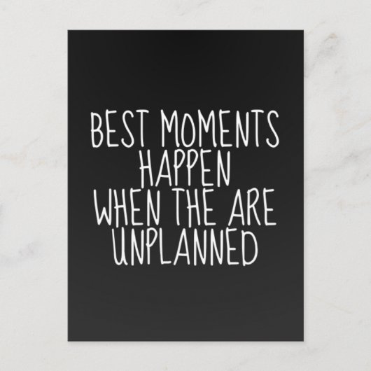 Beste momenten Inspirerend Briefkaart (Voorkant)