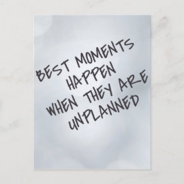 Beste momenten Inspirerend Briefkaart