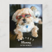 Beste Mommy Custom Doggie Moederdag Briefkaart (Voorkant)