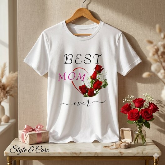 Beste MON ooit Tri-Blend T-shirt – Perfecte Cadeau