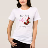 Beste MON ooit Tri-Blend T-shirt – Perfecte Cadeau (Voorkant)
