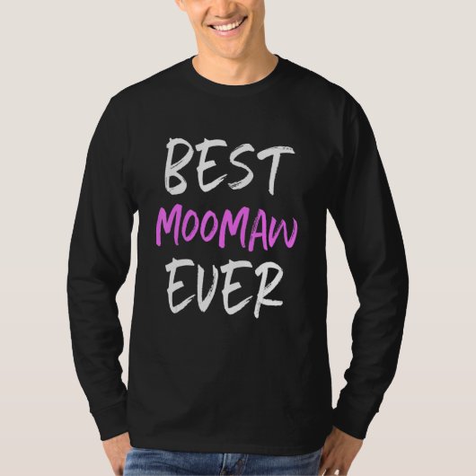 Beste Moo Oma Ooit Cool  Oma T-shirt (Voorkant)